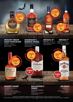 Pogląd oferty "Al.Capone Gazetka" - ważna od 13.10.2025 | Strona: 4 | Produkty: Bourbon, Jim Beam, Metaxa, Whisky