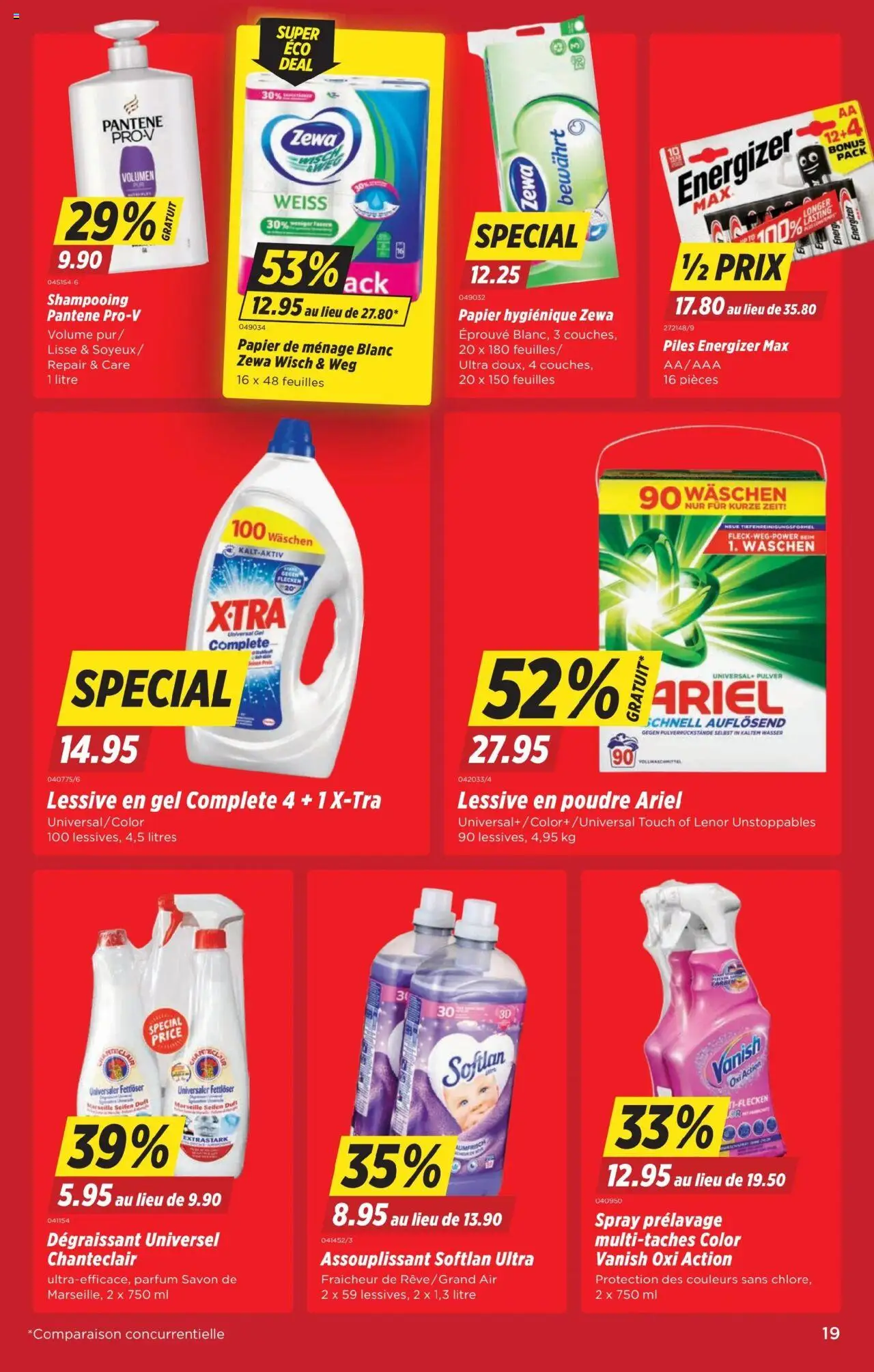 Denner Aktionen FR – gültig ab 21.10.2025 | Seite: 19 | Produkte: Parfüm, Duft, Shampoo, Wasser