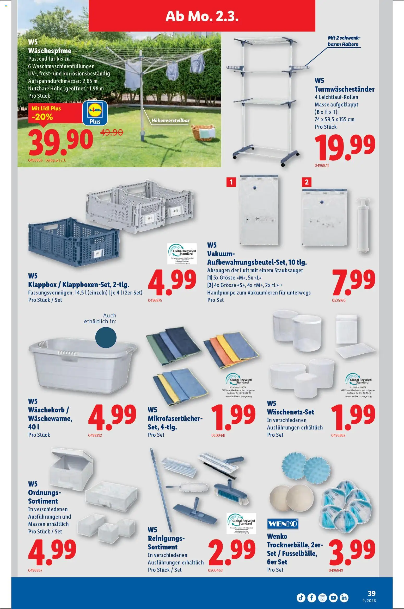 Lidl Aktionen – gültig ab 26.02.2026 | Seite: 41 | Produkte: Staubsauger