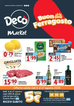 Anteprima del volantino Decò Market - Roma catalogo valido a partire dal 08.08.2025