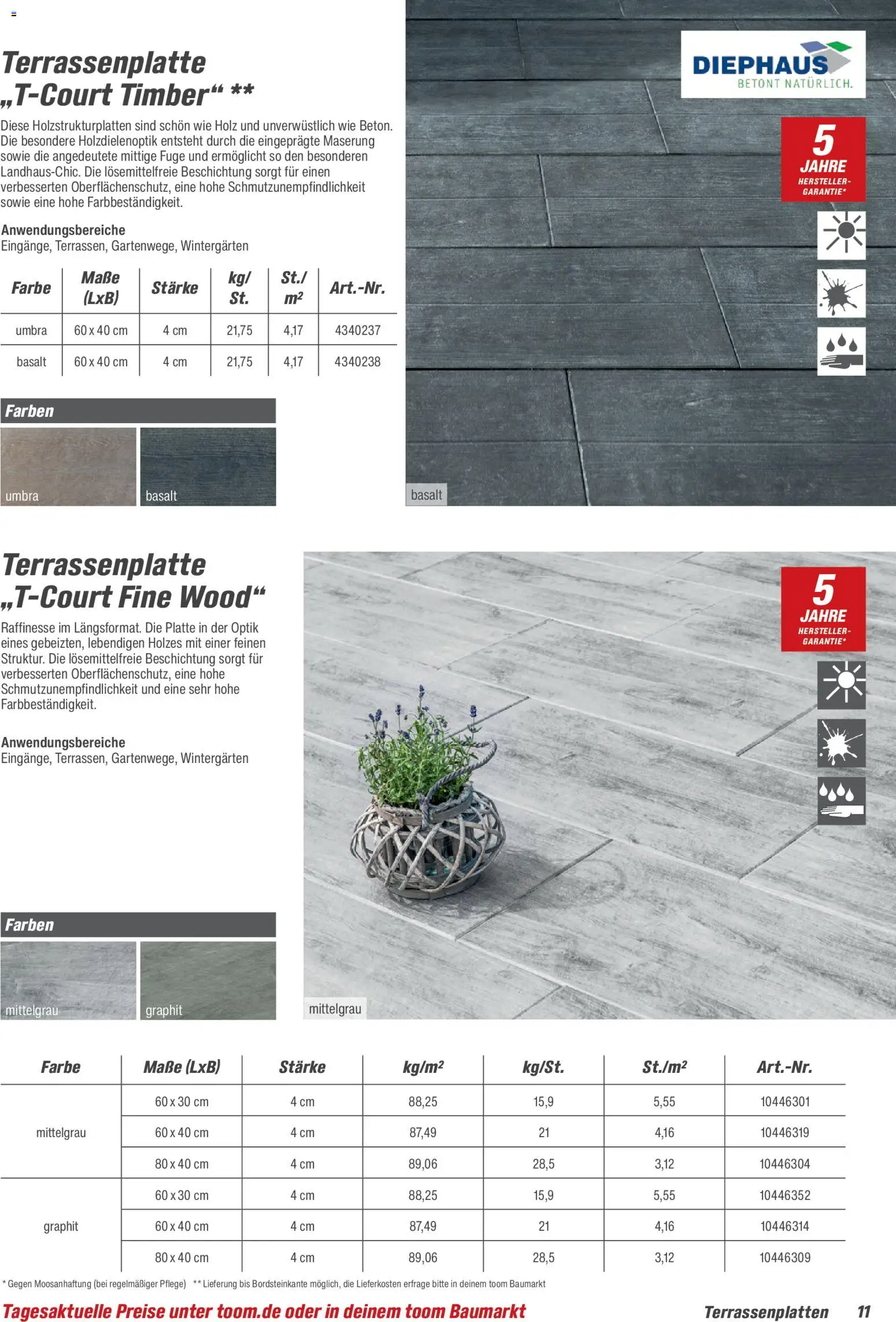 Toom Baumarkt Gartenbaustoffe 2026 – gültig ab 20.02.2026 | Seite: 11