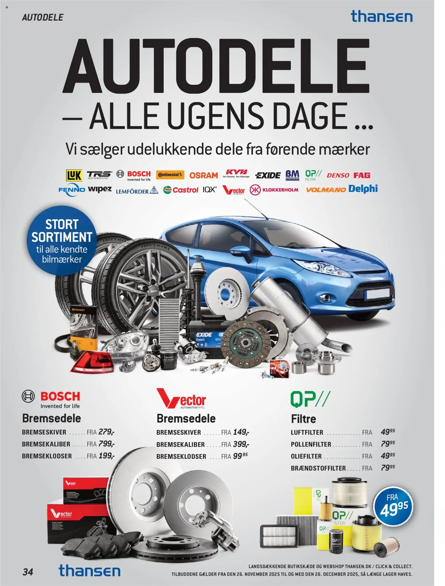 Thansen tilbudsavis – gyldig fra 26.11.2025 | Side: 34