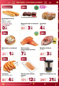 Ofertele Carrefour valabile de la 10.12.2025 | Pagină: 6 | Produse: Pește, Salată, Çocuk sutyeni