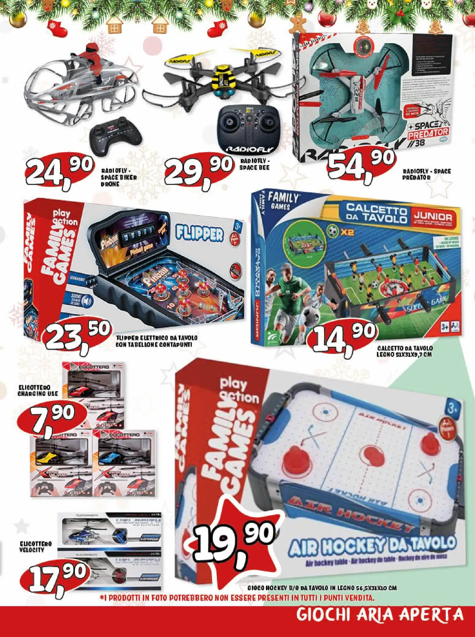Volantino RisparmioCasa del 26.11.2025 | Pagina: 43 | Prodotti: Drone, Tavolo