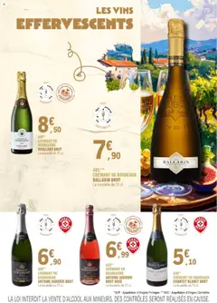 E.Leclerc - Prévisualisation de CRÉMANT DE BOURGOGNE MOILLARD BRUT, AOP* CRÉMANT DE BOURGOGNE MOILLARD BRUT. La bouteille de 75 cl. valide à partir de 01.09.2025 | Page: 79