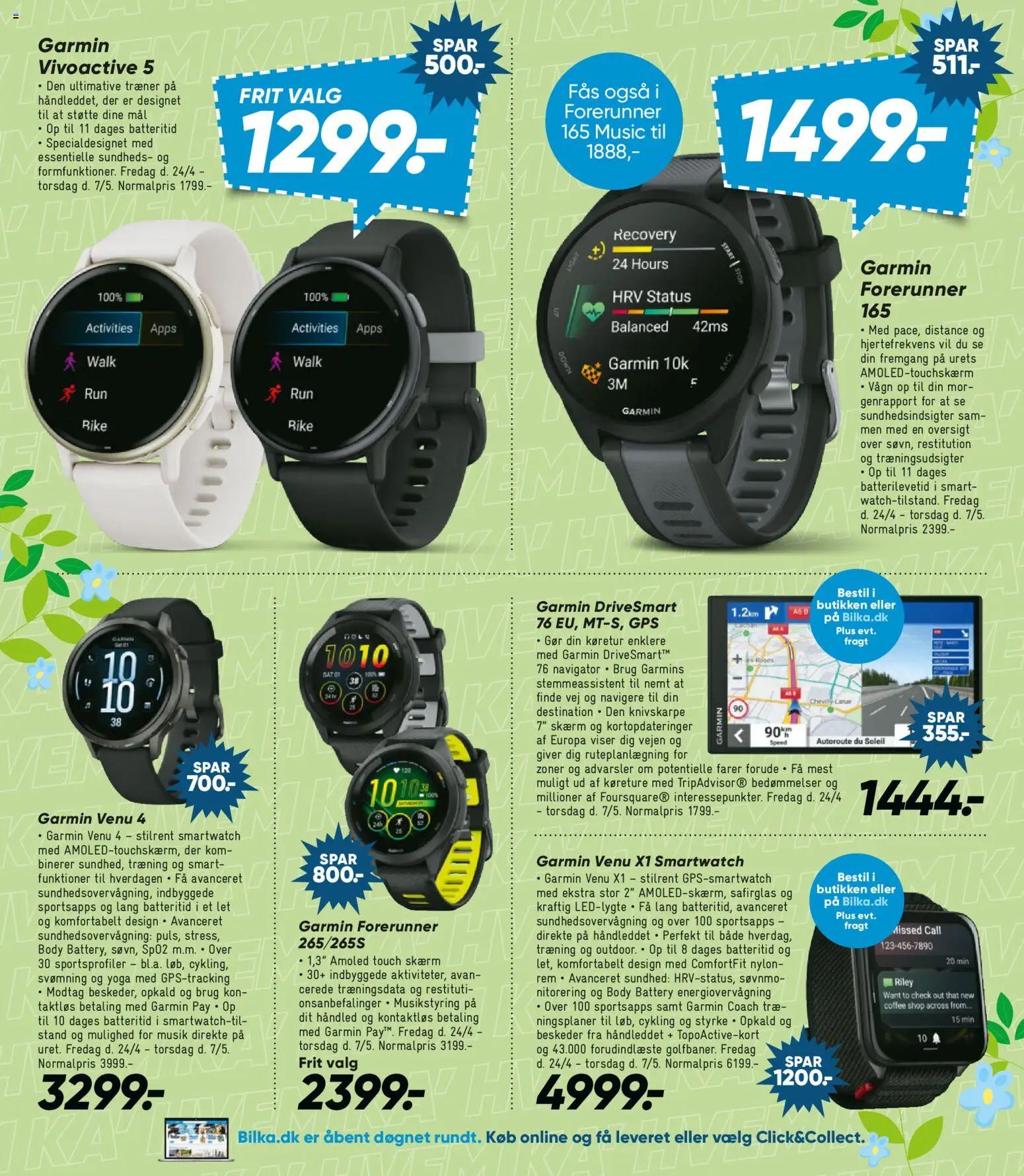 Bilka tilbudsavis – gyldig fra 24.04.2026 | Side: 30 | Produkter: Skærm, GPS, Smartwatch