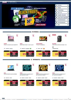 Anteprima del volantino Trony Roma catalogo valido a partire dal 25.11.2025