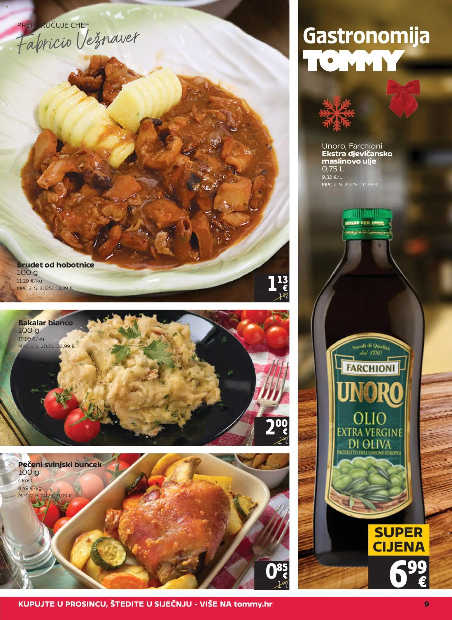 Tommy katalog | vrijedi od 18.12.2025 | Stranica: 9 | Proizvodi: Ulje, Maslinovo ulje, Bakalar