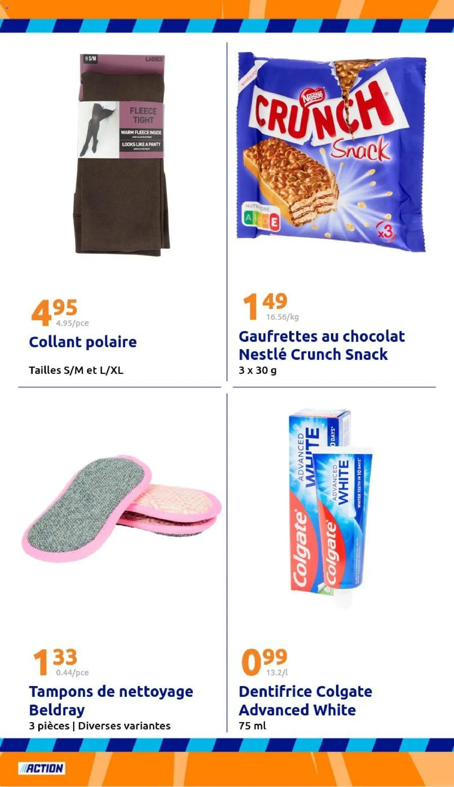 {H1} | Page: 26 | Produits: Tampons, Dentifrice, Chocolat
