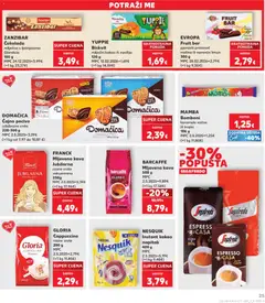 YUPPIE Biskvit, mliječni kakao ili vanilija 120 g - Pregled kataloga iz trgovine Kaufland, vrijedi od 18.03.2026 | Stranica: 25