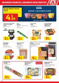 Vista previa Alcampo - Canarias válido desde el 23.10.2025 | Página: 46 | Productos: Queso, Jamón, Pizza, Pasta