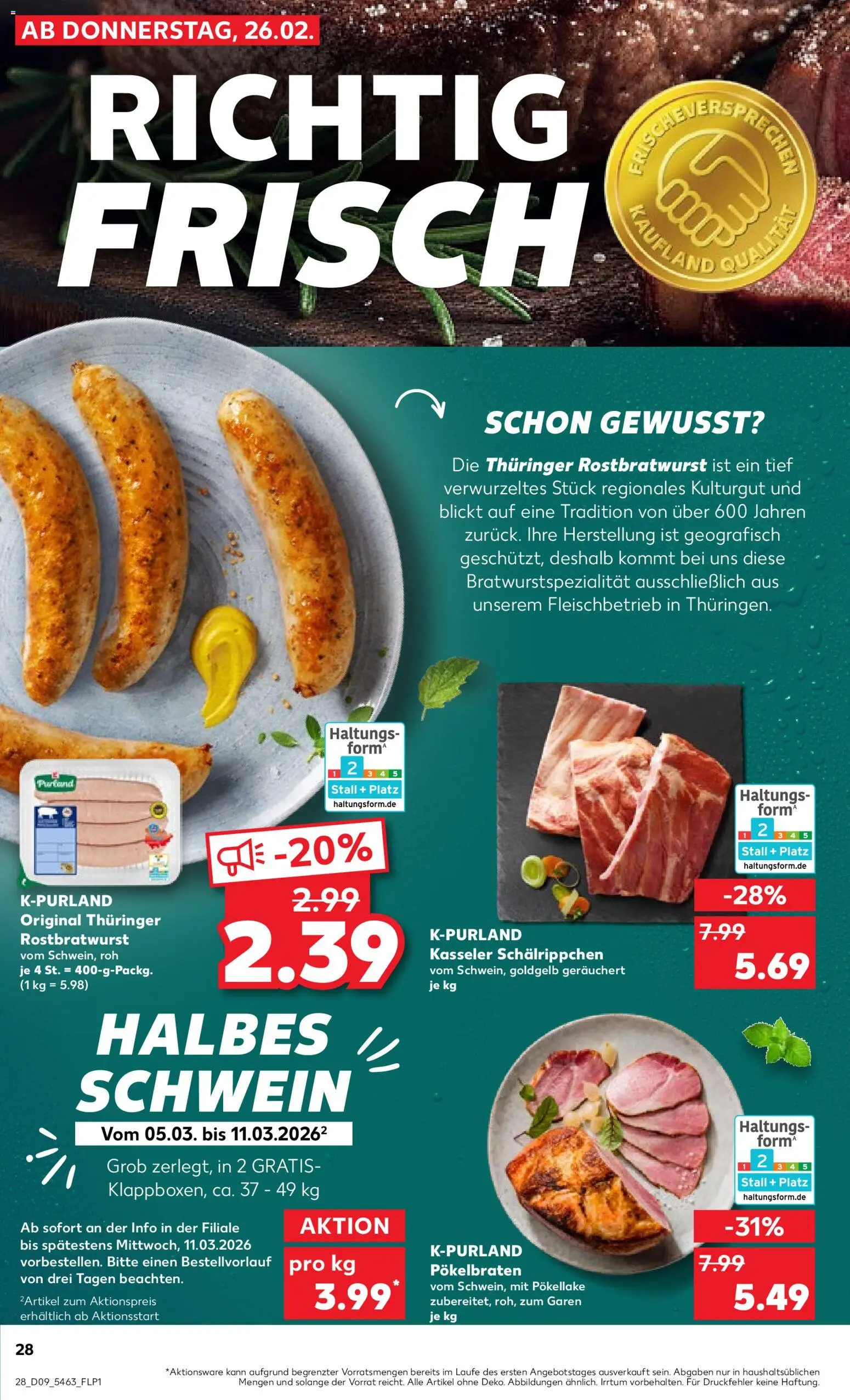 Kaufland prospekt Hamburg	 – gültig ab 26.02.2026 | Seite: 28