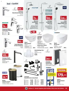 Bauhaus Aktionen ab 28.07.2025 | Seite: 23 | Produkte: Waschtisch, Armatur, Bad