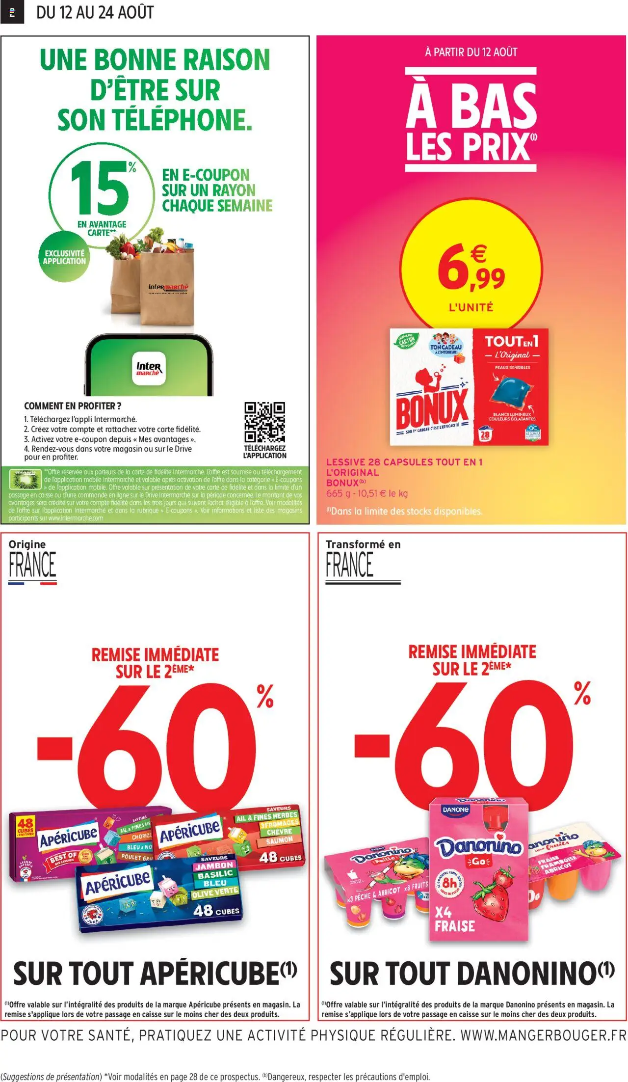  | Page: 2 | Produits: Abricot, Pêche, Lessive, Saumon