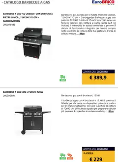 Anteprima del volantino Eurobrico Barbecue a Gas catalogo valido a partire dal 23.07.2025 | Pagina: 15