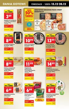 Pogląd oferty "Antipasti Donatello, 180 g/150 g, Antipasti różne rodzaje" - ważna od 15.12.2025 | Strona: 45