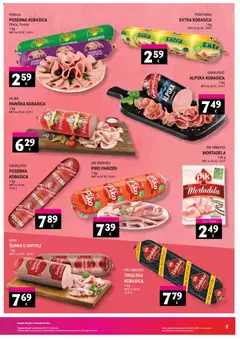Katalog Trgovina Krk - Pregled kataloga iz trgovine Trgovina Krk, vrijedi od 16.02.2026 | Stranica: 5 | Proizvodi: Vindija, Šunka, Mortadela, Kobasica
