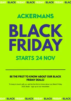 Ackermans specials catalogue – valid from 10.11.2025