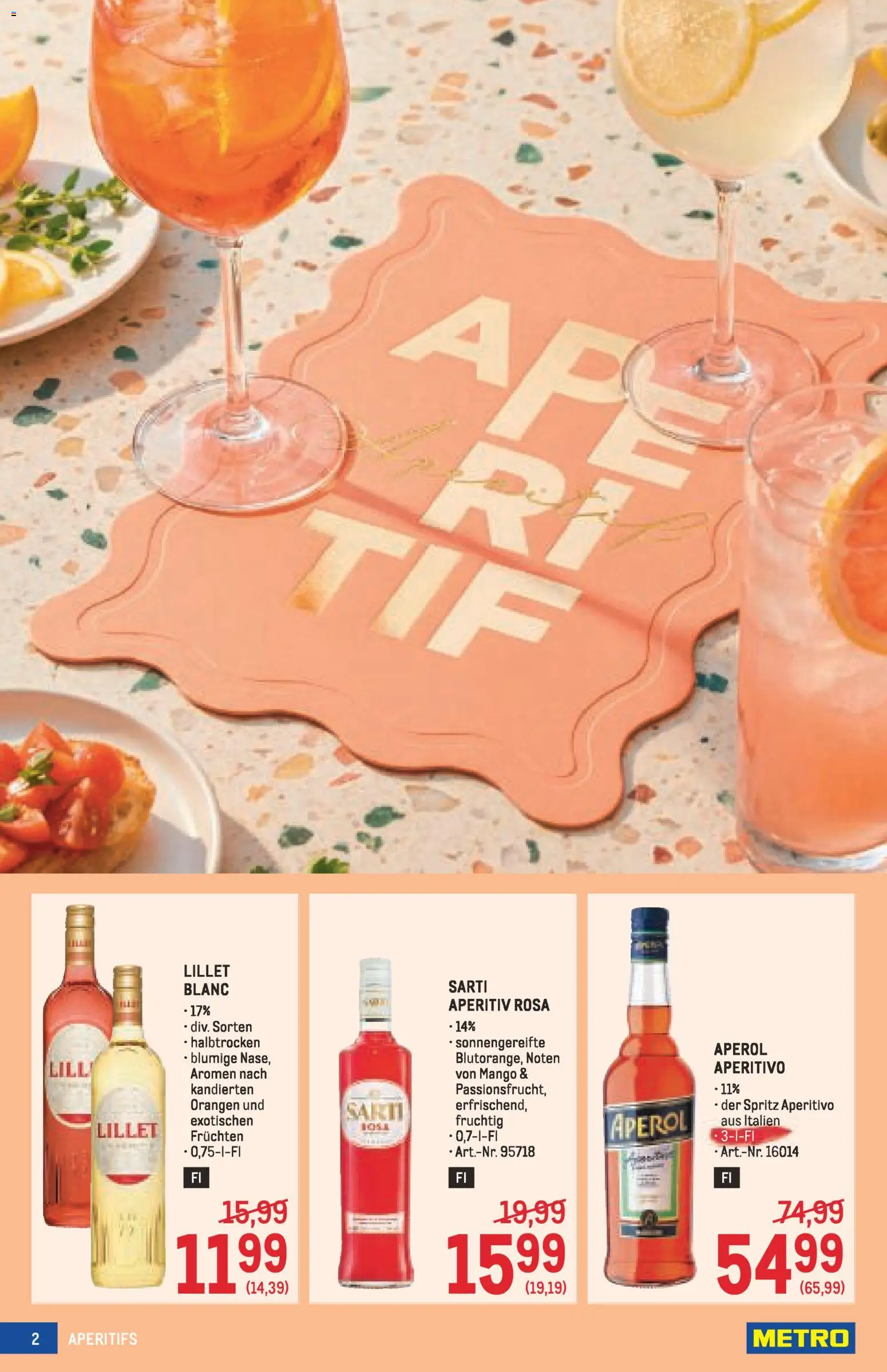 Metro angebote Getränke Spezial gültig ab 30.04.2026 | Seite: 2 | Produkte: Mango, Orangen