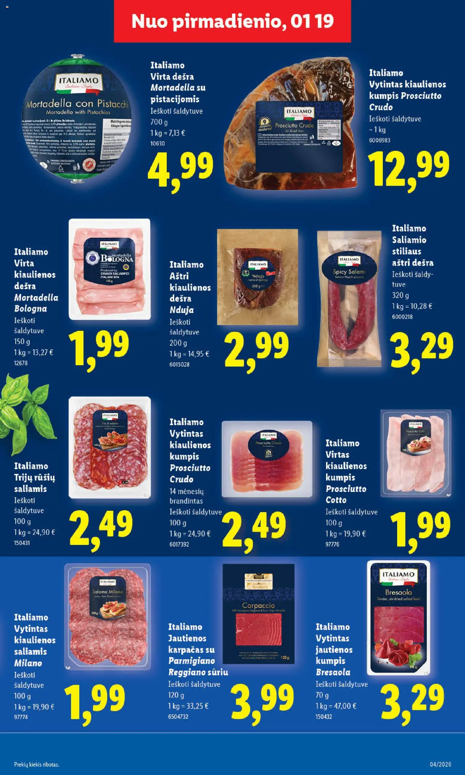 LIDL akcijos nuo 19.01.2026 | Puslapis: 11