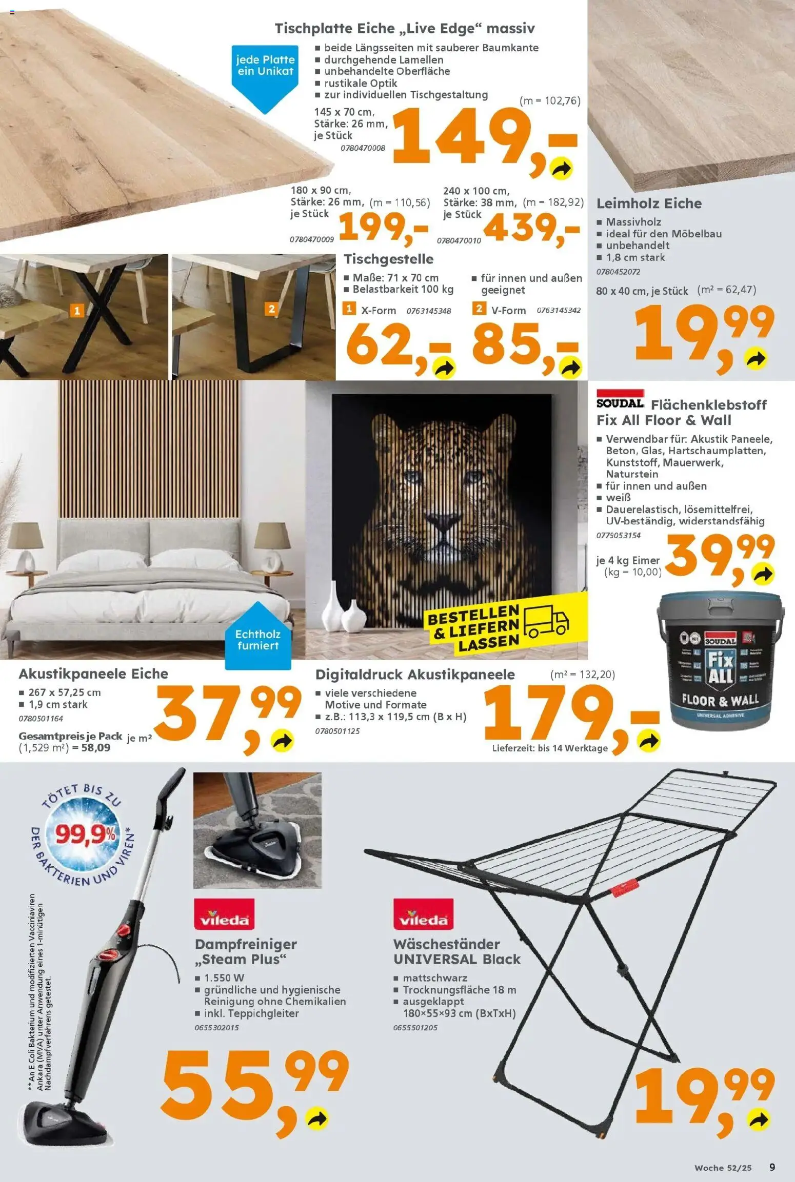 Globus Baumarkt prospekt Gensingen	 – gültig ab 22.12.2025 | Seite: 9 | Produkte: Waschestander