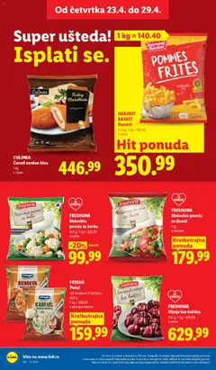 FRESHONA Mešavina povrća za čorbu, Frozen vegetable mix for soup, 450 g - pregled Lidl kataloga - važi od 23.04.2026 | Strana: 26