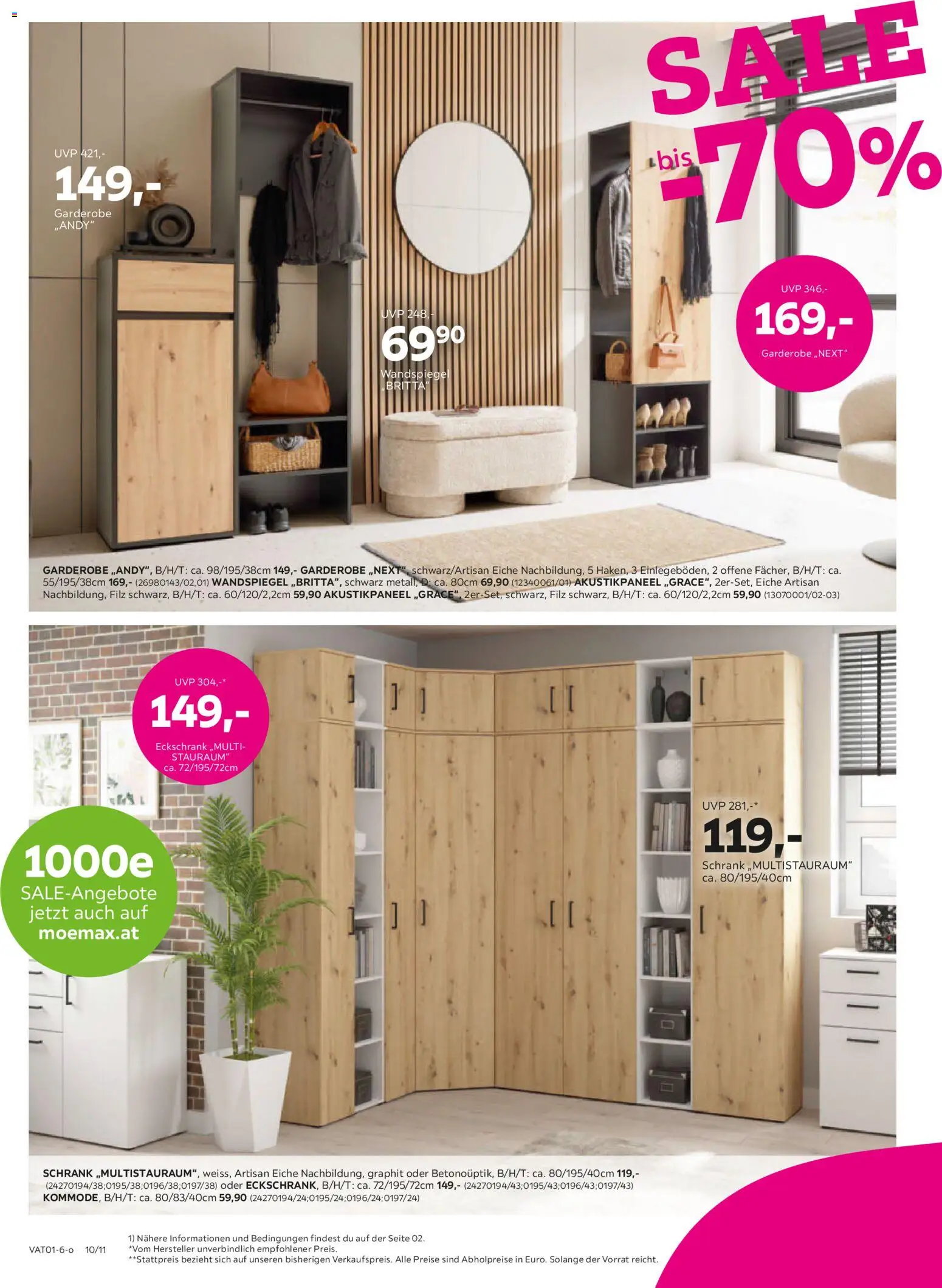 Mömax Prospekt aktuell gültig ab 27.12.2025 | Seite: 10 | Produkte: Schrank