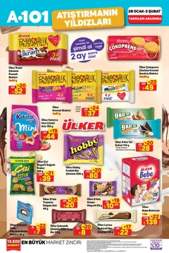 28.01.2026 tarihinden itibaren geçerli olan A101 kataloğu önizlemesi
