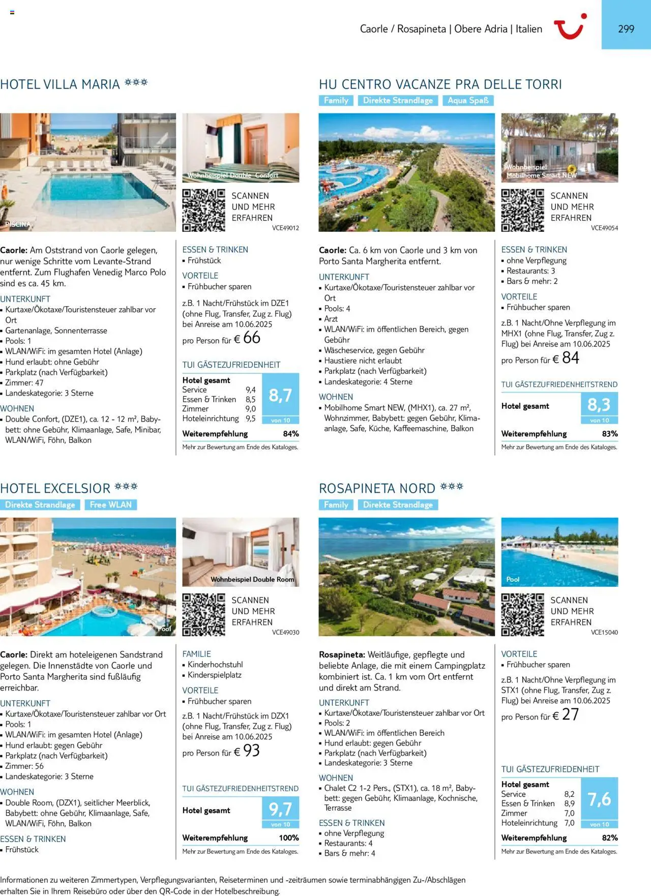 TUI Prospekt 	 – gültig ab 01.11.2024 | Seite: 299 | Produkte: Bett, Babybett