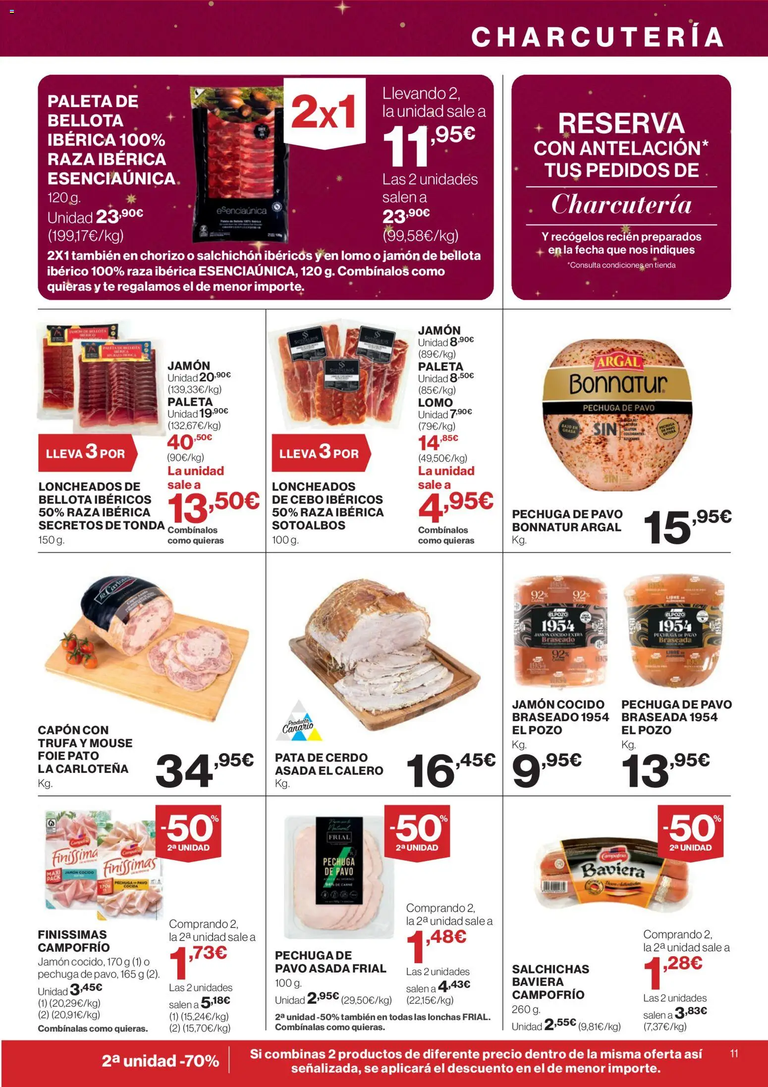 Supercor Canarias │ válido desde el 18.12.2025 | Página: 11 | Productos: Jamón, Cerdo, Té, Mouse