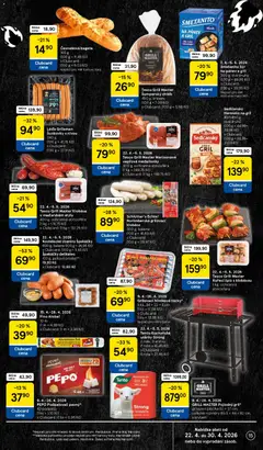 Náhled letáku Tesco leták - Hypermarket od 22.04.2026 | Strana: 15 | Produkty: Špíz, Sýr, Klobása, Uzeniny