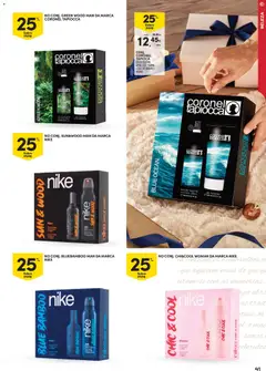 Pré-visualização Continente - Natal válido de 11.11.2025 | Página: 41 | Produtos: Tapioca, Eau de toilette, Gel de banho, Banho