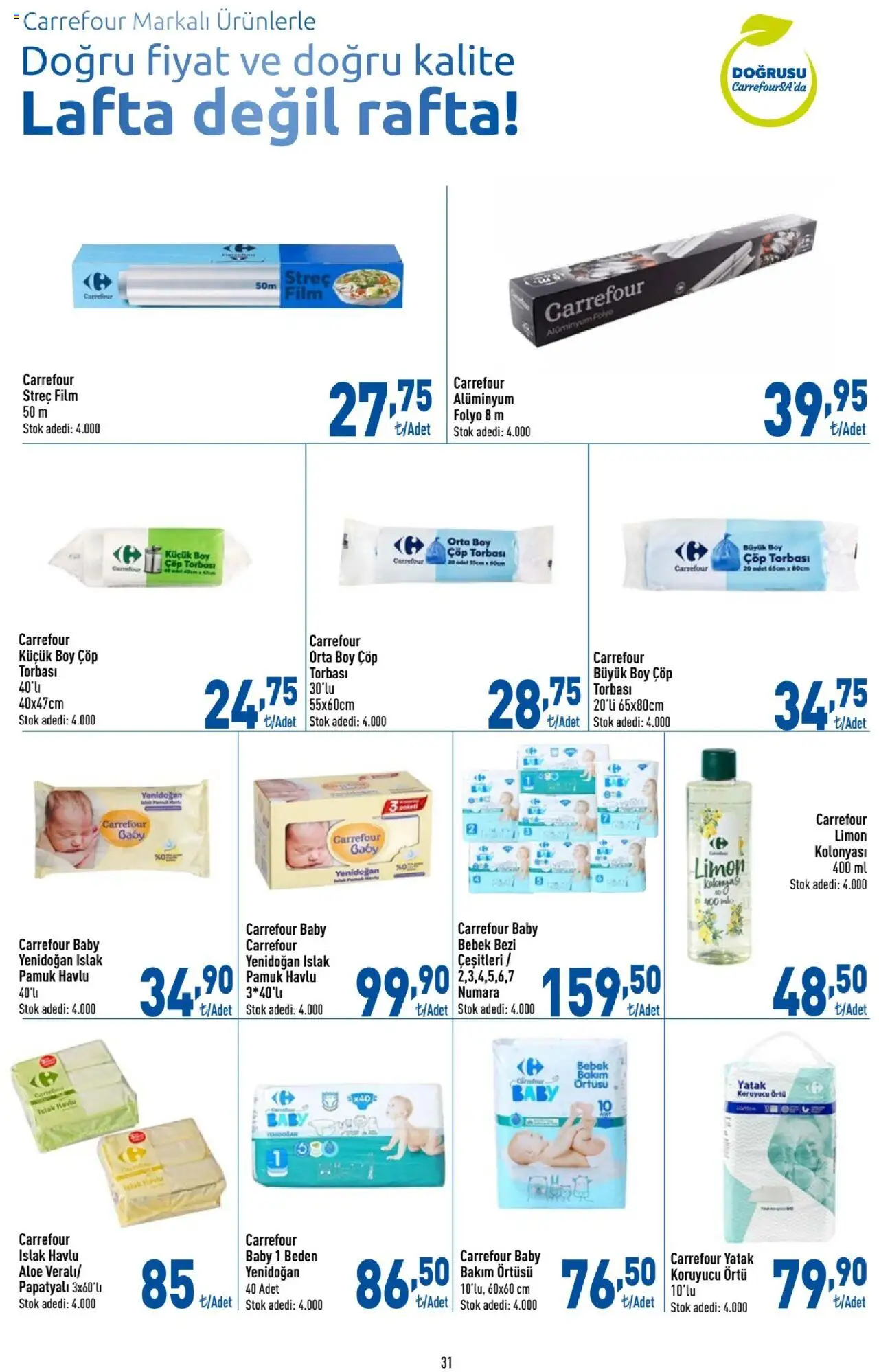 CarrefourSA Katalog - 10.06.2025 tarihinden itibaren geçerlidir | Sayfa: 31 | Ürünler: Yatak, Çöp torbası, Limon