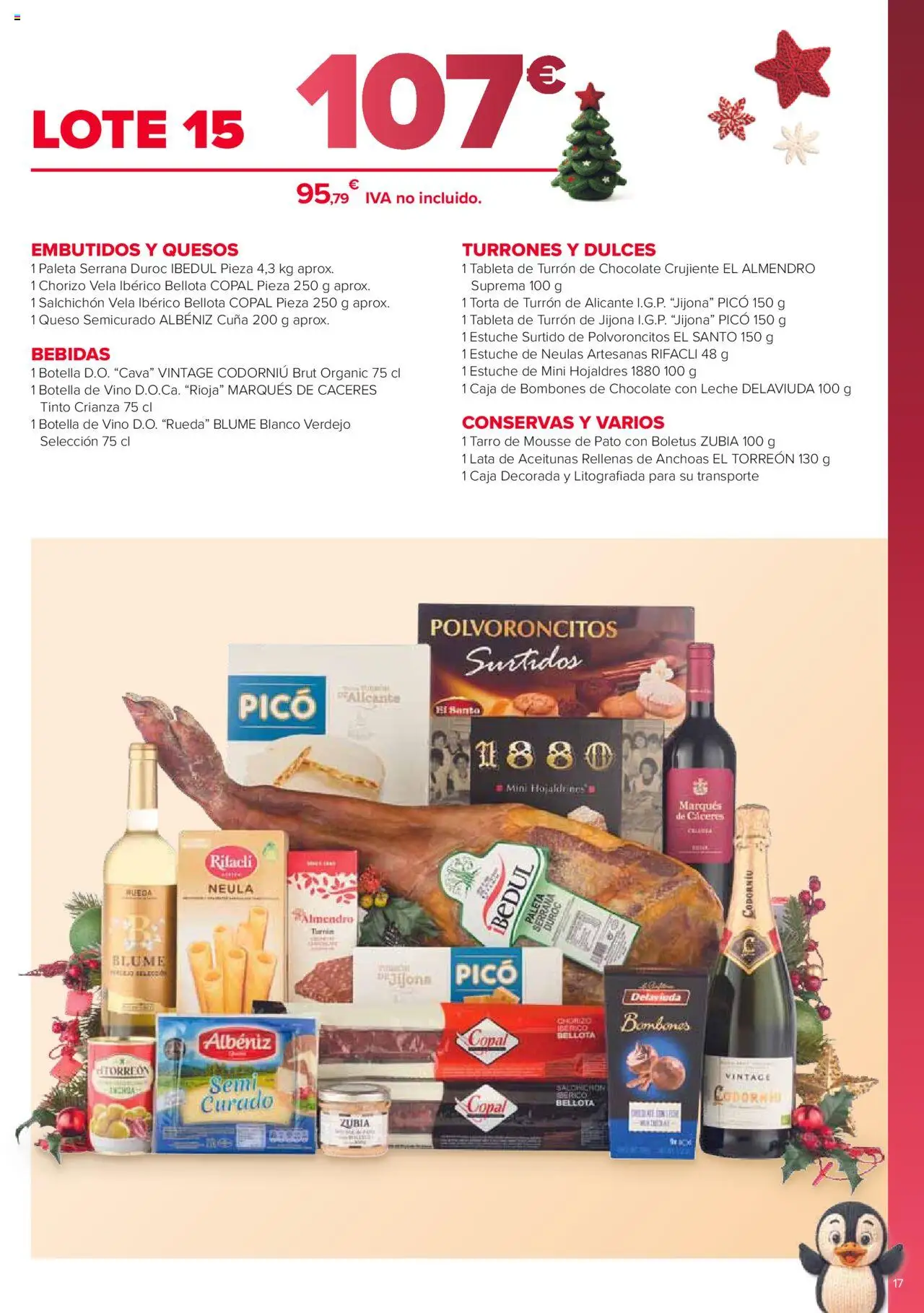Carrefour - Cestas │ válido desde el 18.10.2025 | Página: 17 | Productos: Mousse, Queso, Chocolate, Νυχτικό