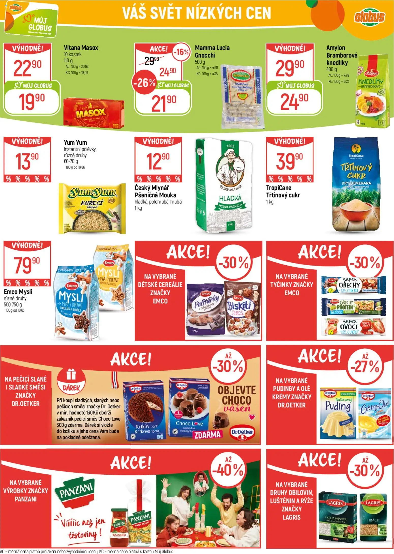 Globus leták od 05.11.2025 | Strana: 24 | Produkty: Polštářky, Masox, Mouka, Mysli