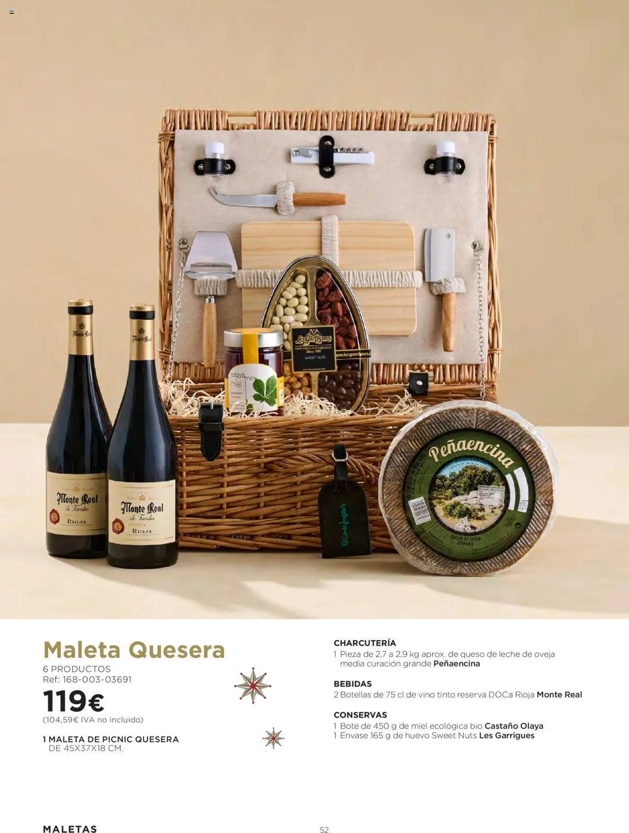 El Corte Inglés ofertas │ válido desde el 06.10.2025 | Página: 52 | Productos: Ψηφιακή κάμερα, Queso de oveja, Leche, Vino