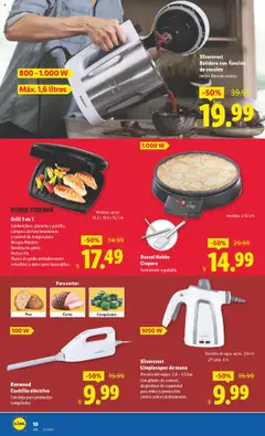 Lidl - Apertura Baza │ válido desde el 01.08.2025 | Página: 10 | Productos: Cable, Batidora, Bandeja, Lámpara