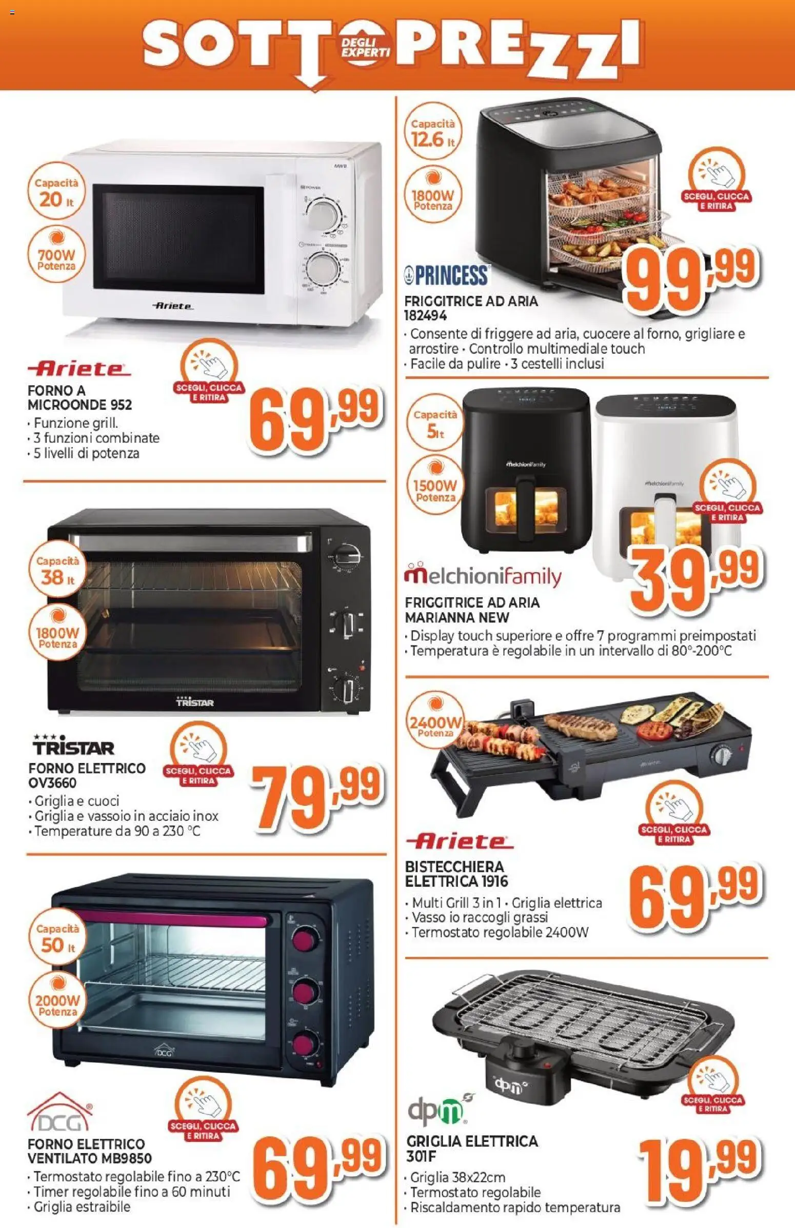 Volantino Expert del 26.02.2026 | Pagina: 13 | Prodotti: Microonde, Griglia, Vassoio, Forno elettrico