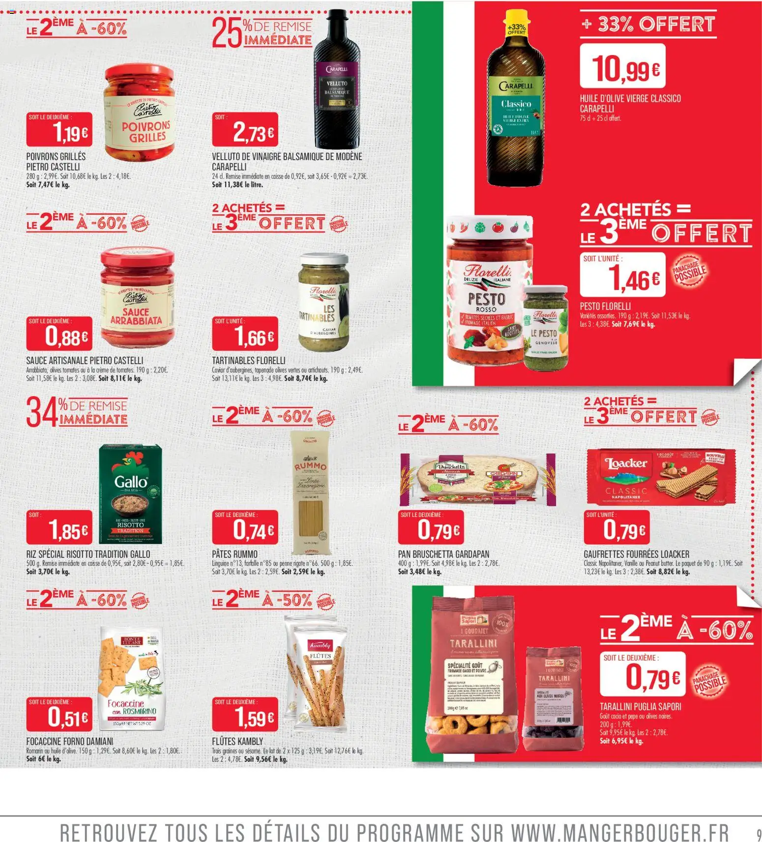 {H1} | Page: 9 | Produits: Huile d'olive vierge, Huile D'olive, Tomates, Pâtes