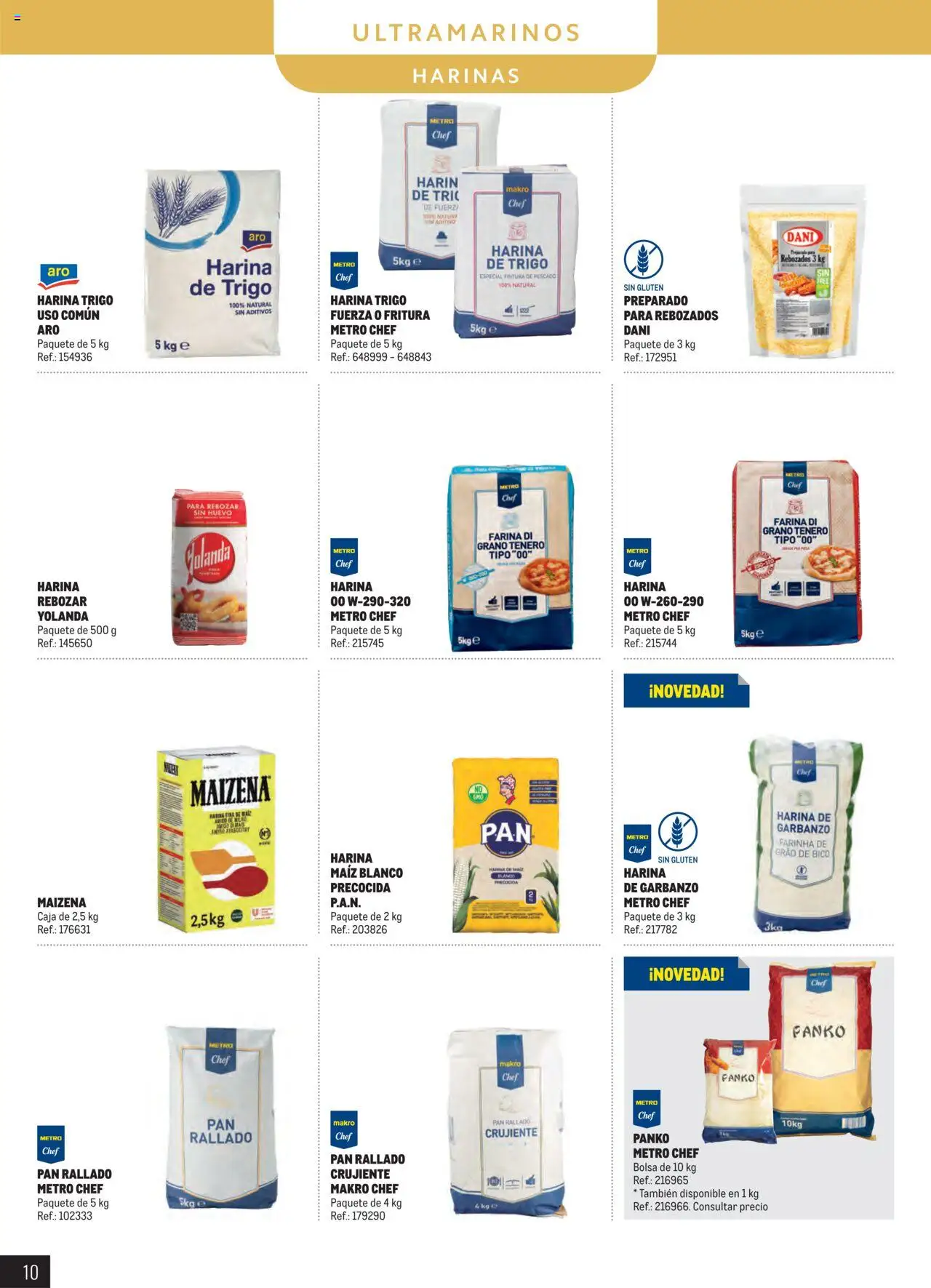 Makro - Despensa Canarias │ válido desde el 04.03.2025 | Página: 10 | Productos: Pan, Pescado, Bolsa, Caja