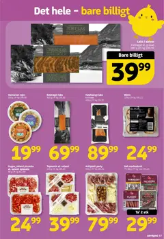 Løvbjerg - Tilbudsavis uge 13 gyldig fra 27.03.2026 | Side: 17 | Produkter: Salami, Rejer, Parmesan