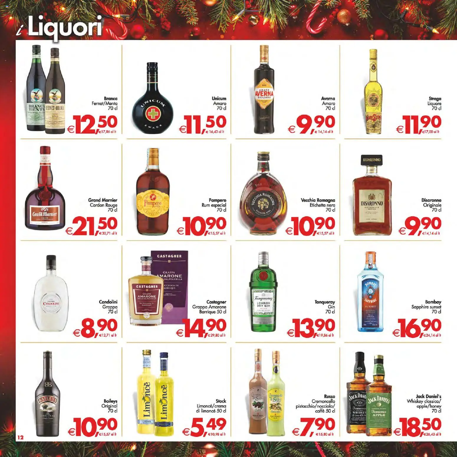 Volantino Decò del 16.12.2025 | Pagina: 12 | Prodotti: Crema, Rum, Menta, Amaro