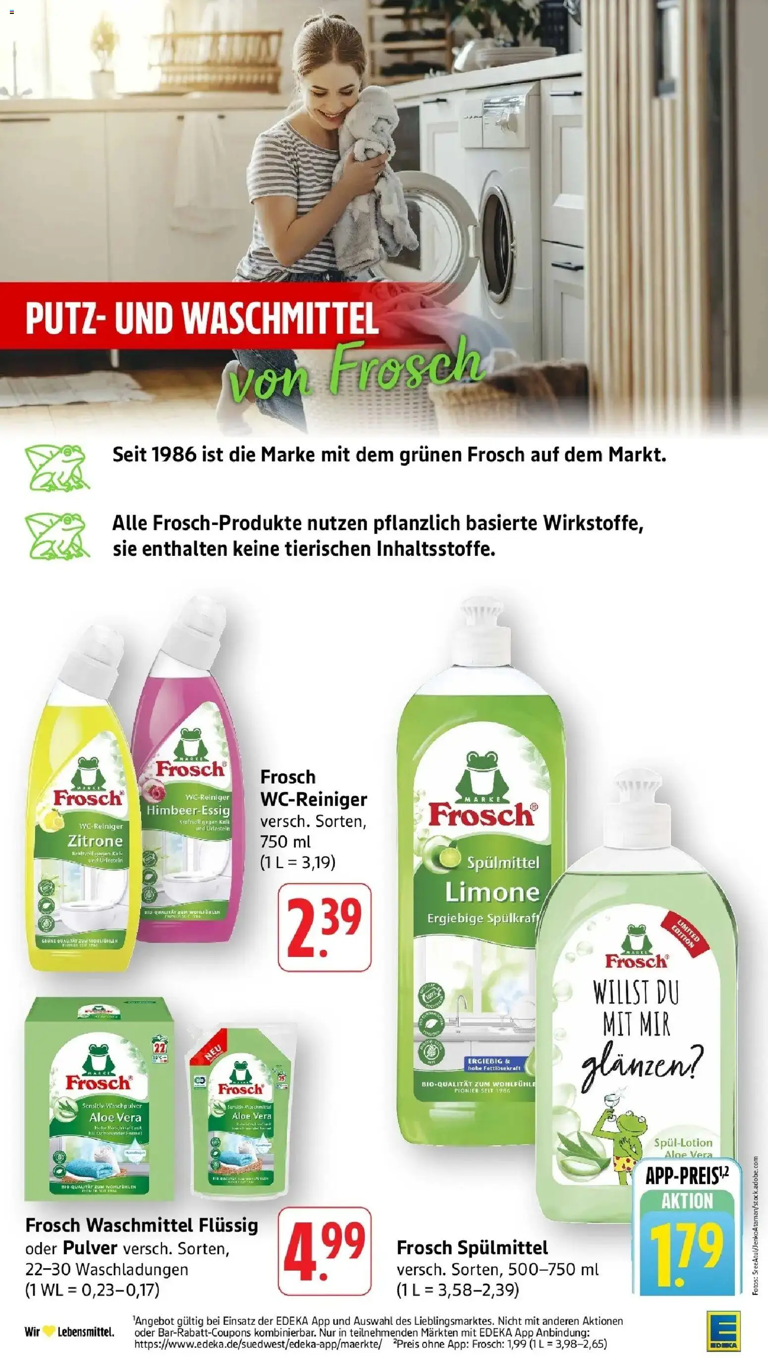 Edeka prospekt Bad Camberg	 – gültig ab 09.03.2026 | Seite: 40 | Produkte: Waschmittel, Zitrone