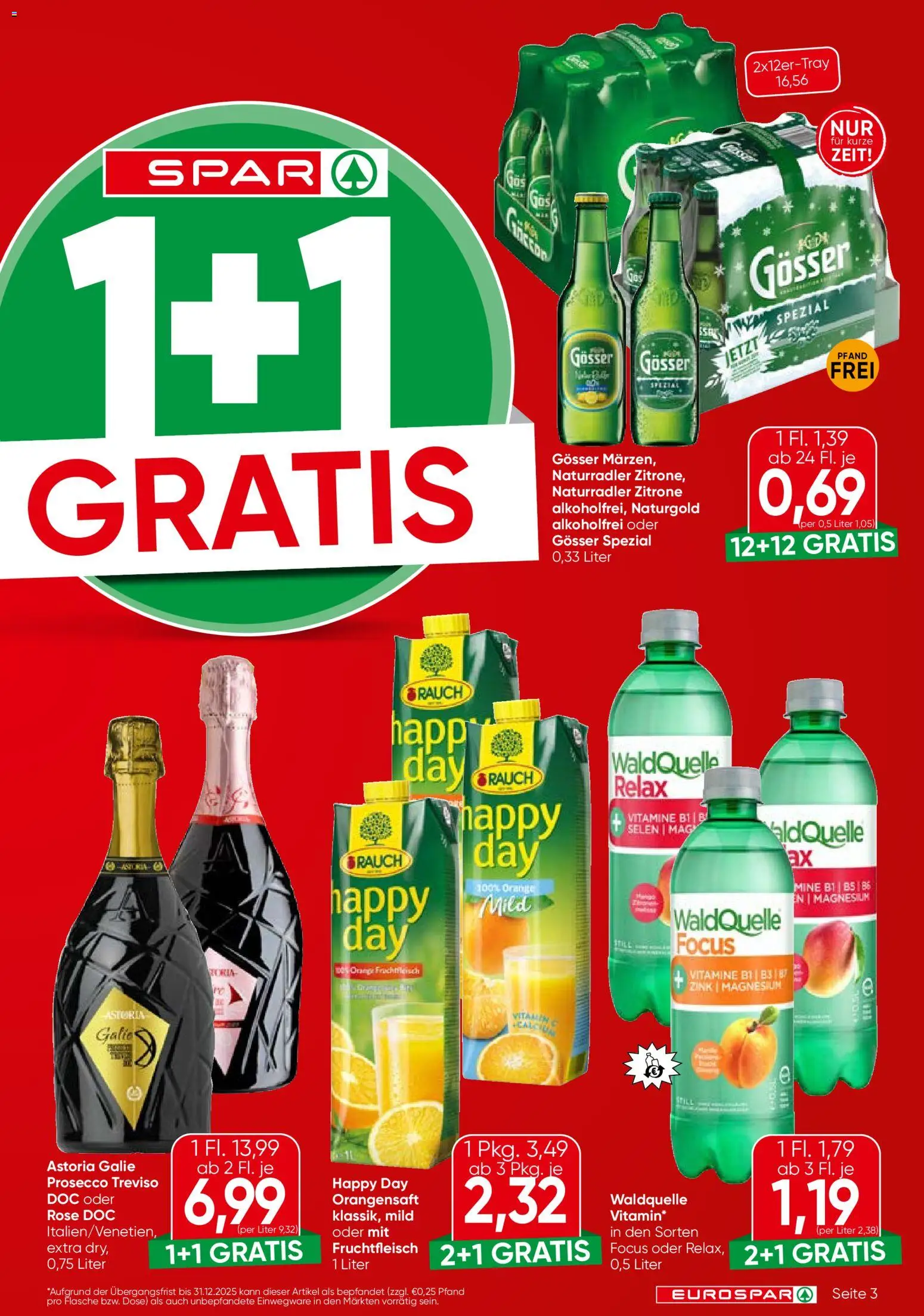 Eurospar Flugblatt - Salzburg gültig ab 20.11.2025 | Seite: 3 | Produkte: Zitrone