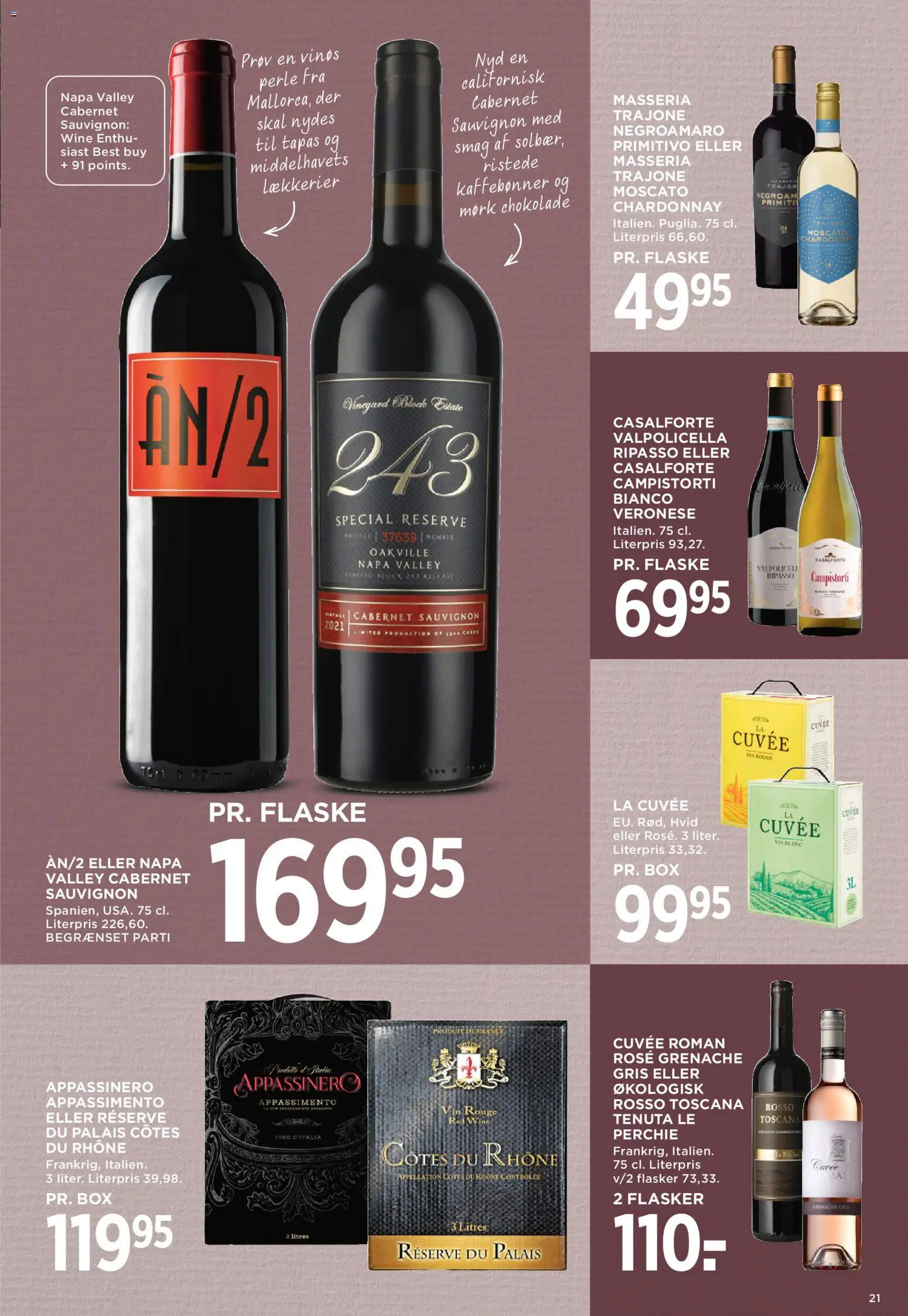 Meny tilbudsavis – gyldig fra 01.05.2026 | Side: 29 | Produkter: Chokolade, Vin
