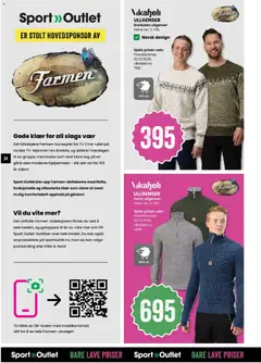 Forhåndsvisning av Sport Outlet Gulldager gyldig fra 20.01.2026 | Side: 34 | Produkter: Klær, Tv