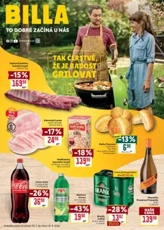 Náhled letáku Billa leták - Léto plné grilování od 30.07.2025