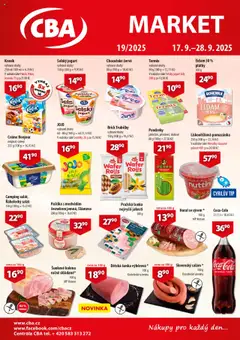 Náhled letáku CBA leták - Market od 17.09.2025