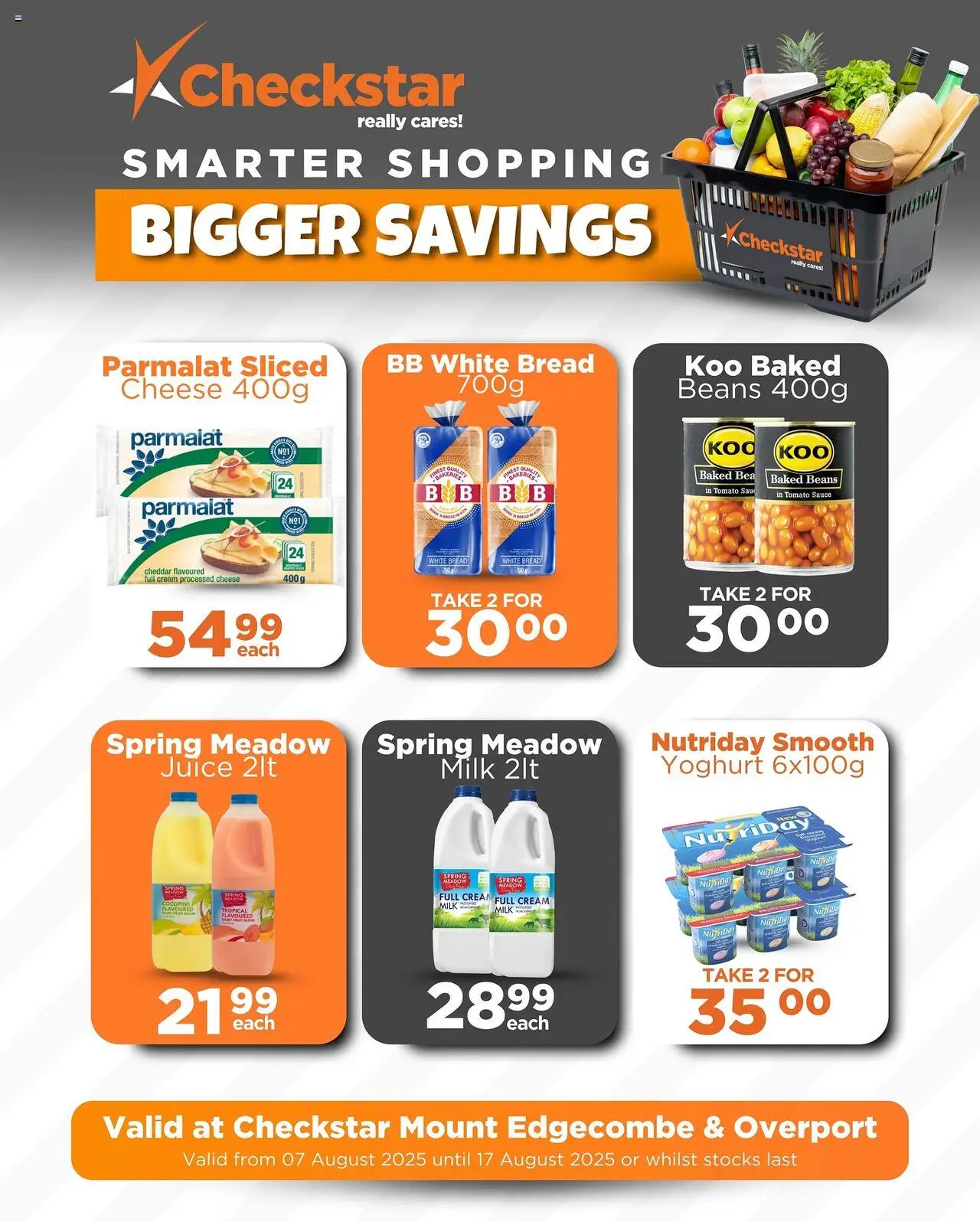 Check Star Specials Mount Edgecombe and Overport │ valid from 07.08.2025 | Page: 9 | Products: Yoghurt, Milk, Juice, Tomato sauce