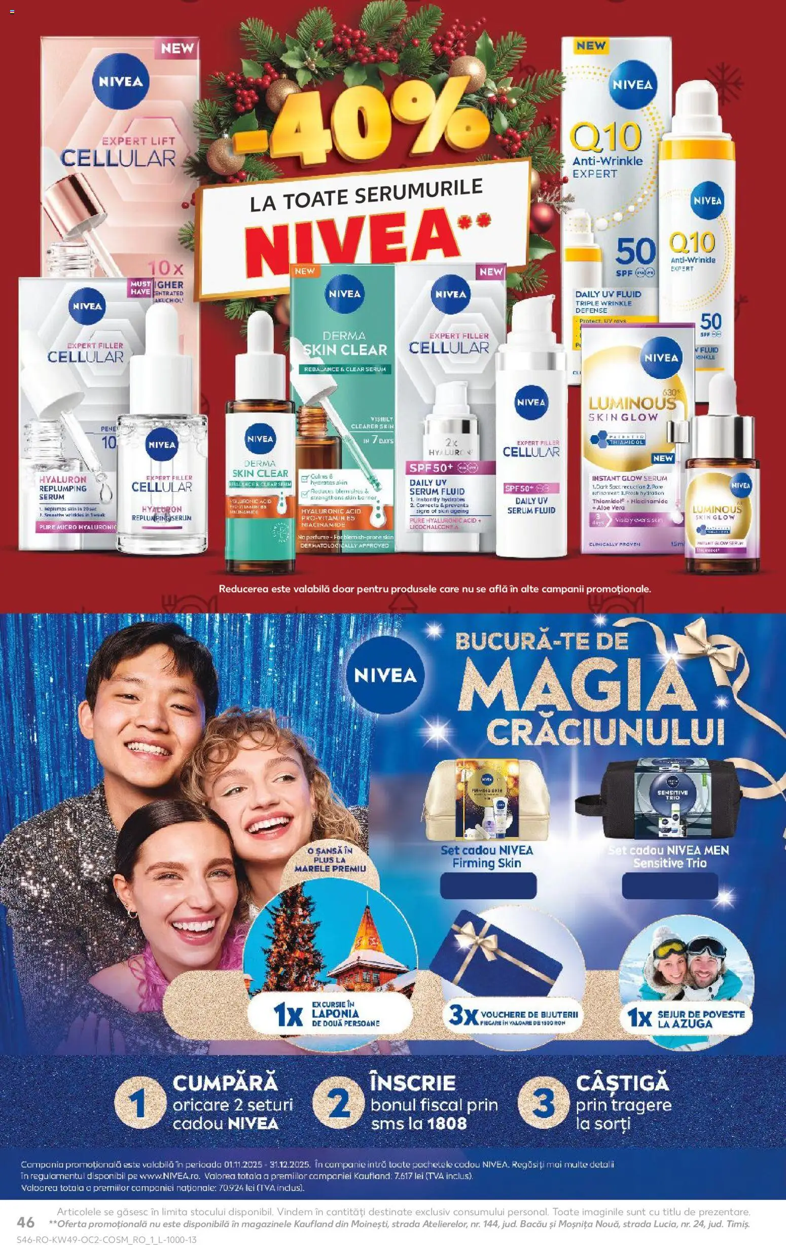 Noul catalog Kaufland – valabil de la 03.12.2025 | Pagină: 46 | Produse: Serum, Aloe vera